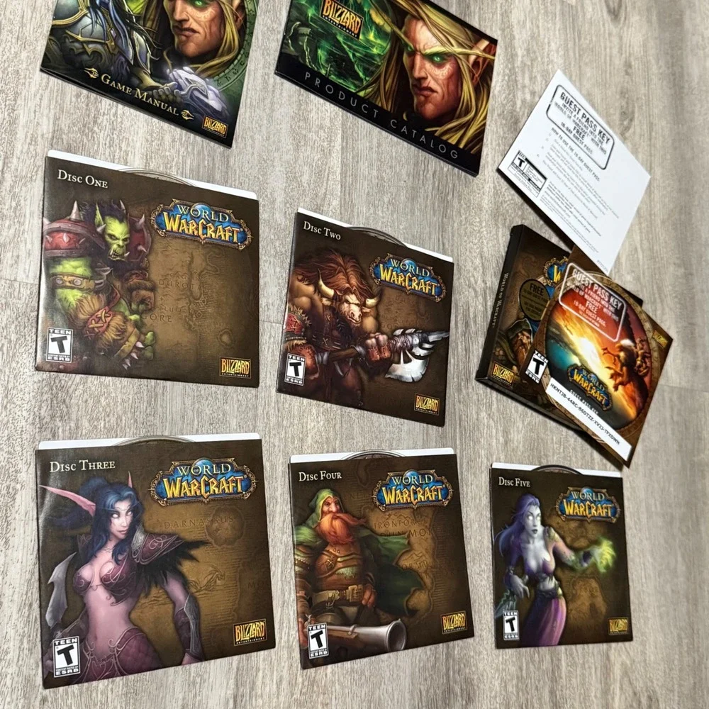 World of Warcraft Burning Crusade Expansion Set PC Game‎ Complete Blizzard